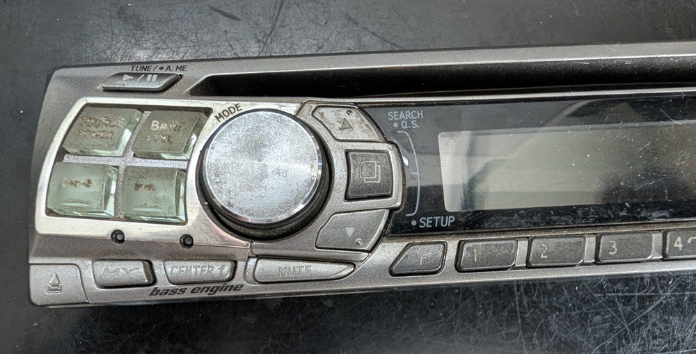 Alpine CDA-9820XM CD Player FACEPLATE ONLY