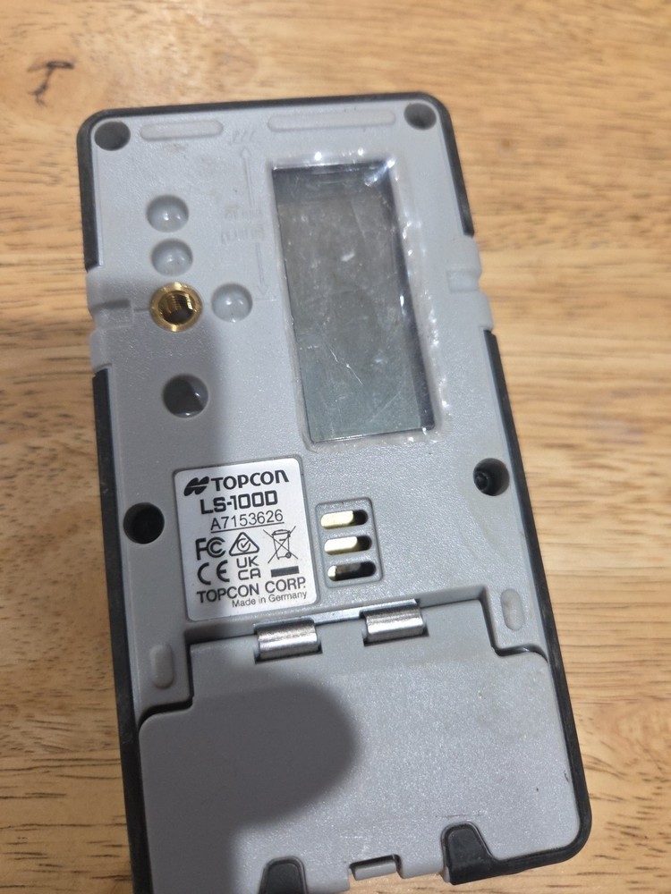 Topcon LS-100D Laser Receiver Detector - Tested & Functional