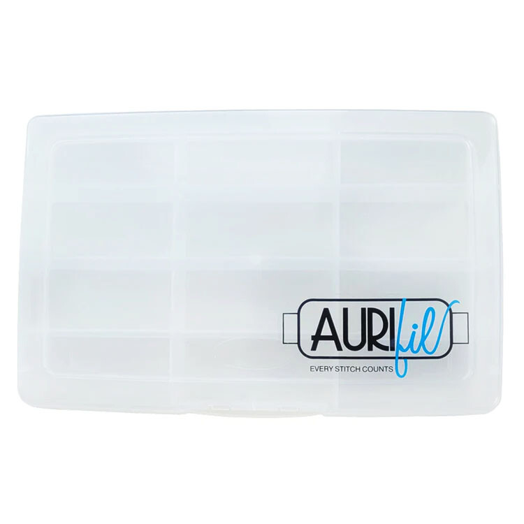 Aurifil Empty THREAD STORAGE CASE 12 Slot Thread Spools Stackable Made in ITALY
