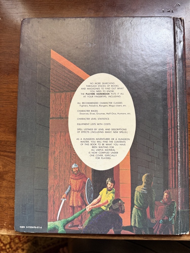 Advanced D&D Players Handbook
