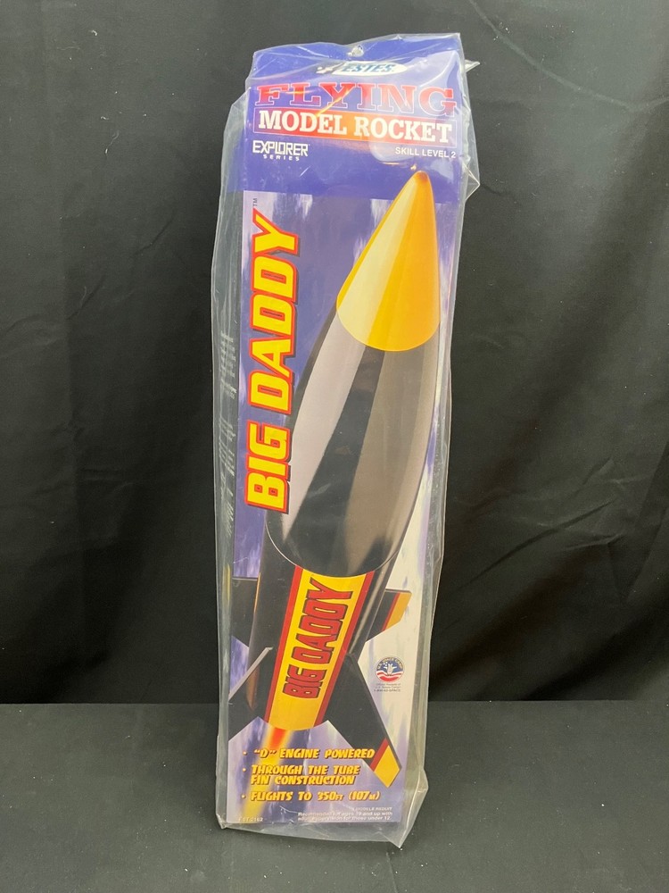 Original Version (long OOP) Estes Big Daddy Flying Model Rocket Kit - Sealed
