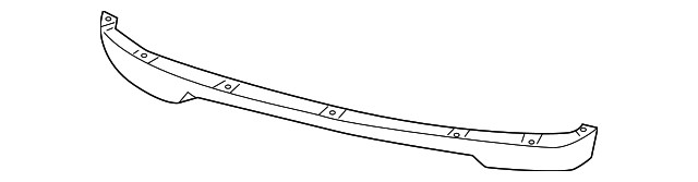 Genuine Ford Valance Panel 1L5Z-19E525-AA