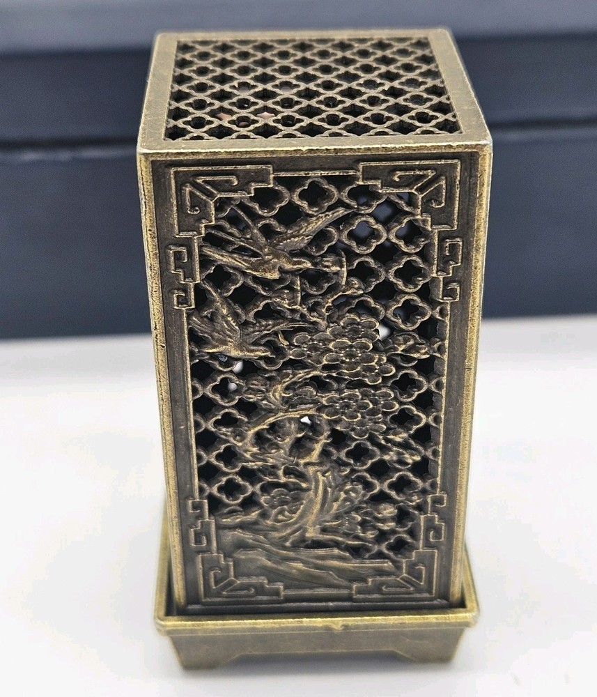 Vertical Incense Holder Asian Decor Burner Device M11