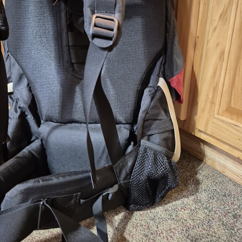 Kelty Comanche 5500 Hiking Backpack Red Black Internal Frame