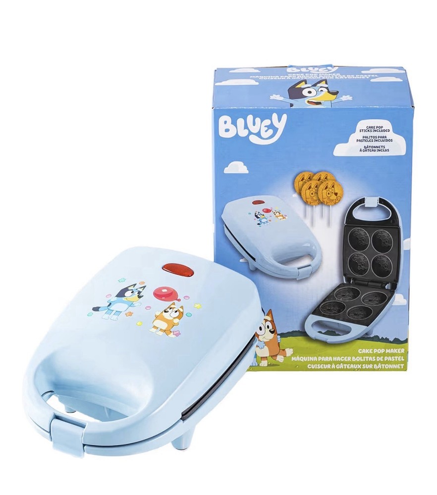 Cake Pop Maker – Makes Cake Pops – Nonstick, Easy Cleanup Bluey