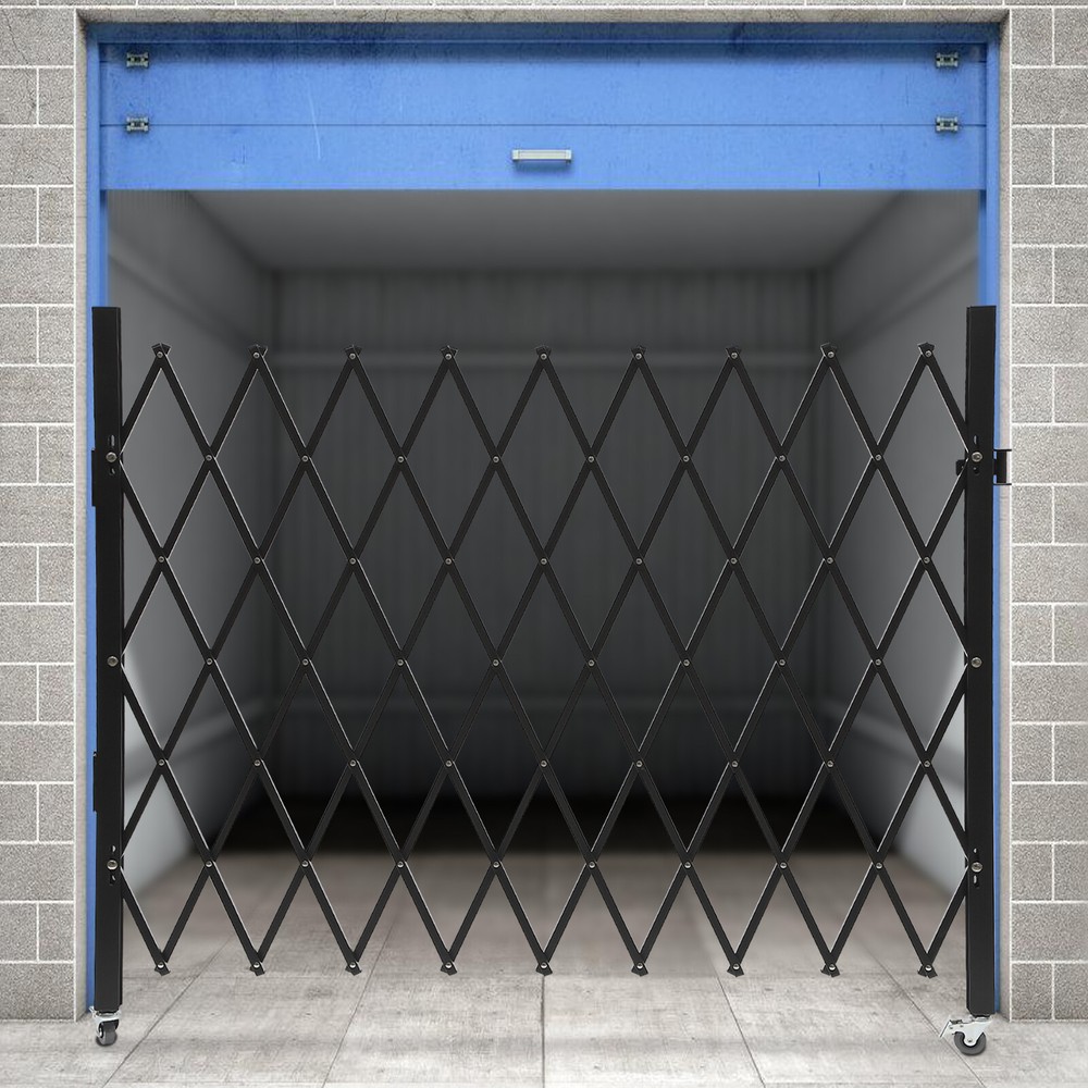 Barricade Gate Single Folding Security Gate Flexible Expanding Security Door