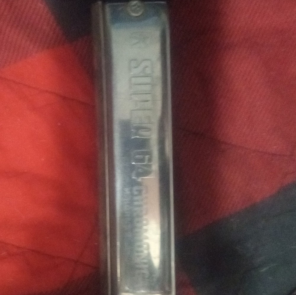HOHNER Super 64 Chromatic Harmonica Silver High Polish Chrome Finish