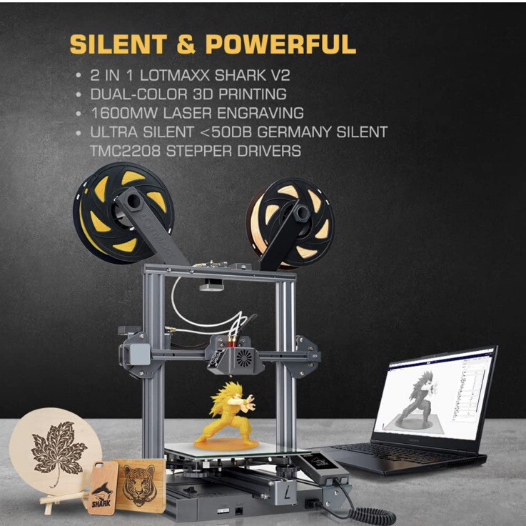 LOTMAXX Shark V2 3D Printer