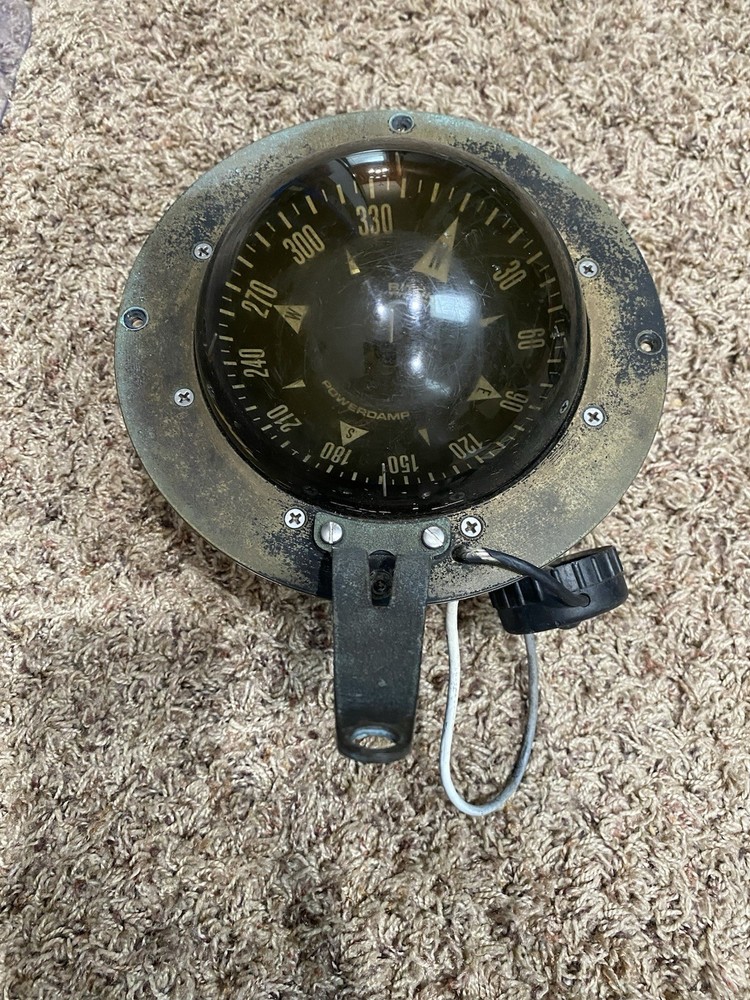 Vintage RITCHIE FB-500 POWER DAMP COMPASS 5"