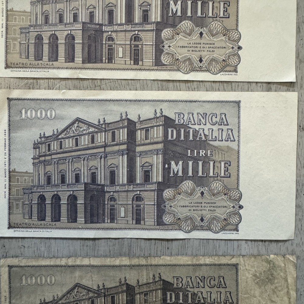 Italy 1000 Lire 1969