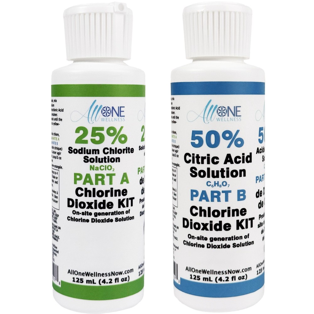 CDS KIT Water Purification Solution Plastic bottle 4.2 oz 125ml Canada