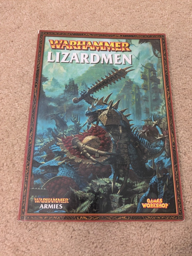 Warhammer Armies Lizardmen Paperback Book