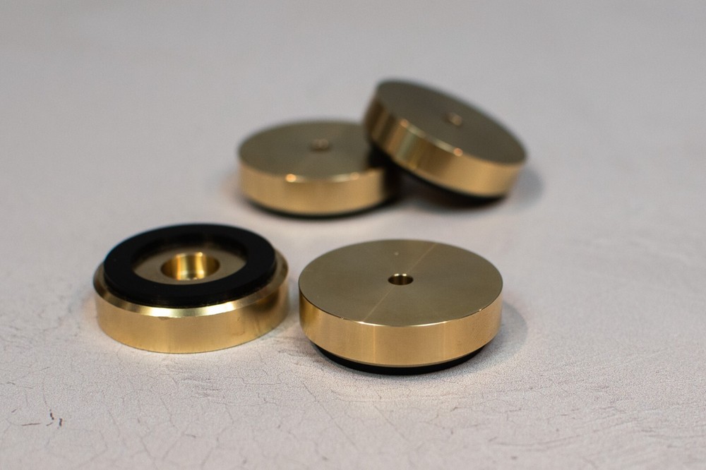 Brass Cutting Board Feet - 1.5"