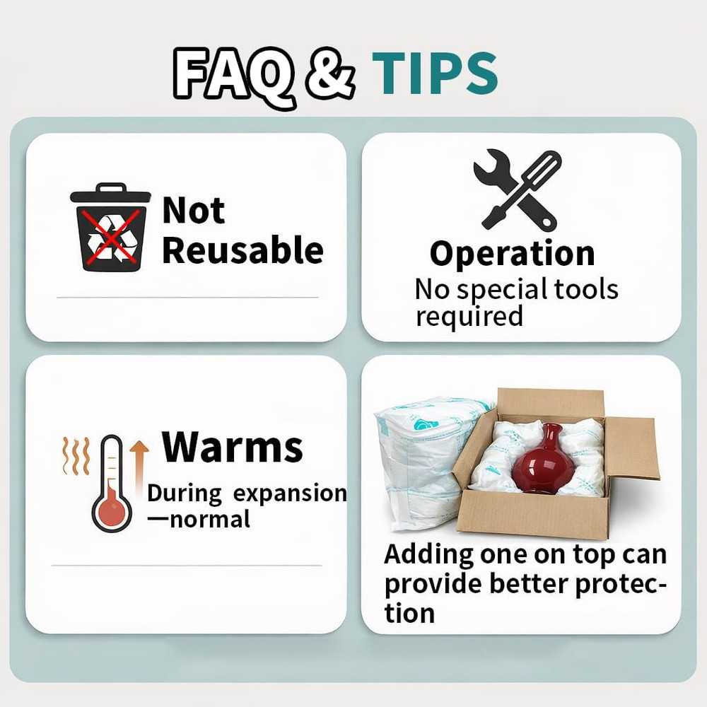 2 Pcs Expanding Foam Packaging for PC, Fragile & Irregular Valuables Items, Elec