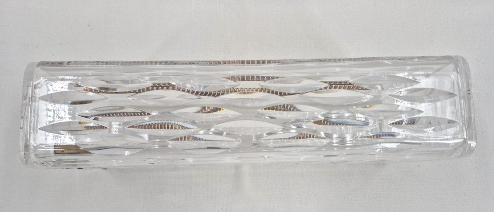 Vintage WILARDY Lucite & Brass Rectangular Tissue Box Holder/Cover