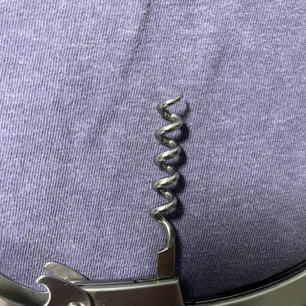 Stainless Steel Waiter’s Corkscrew