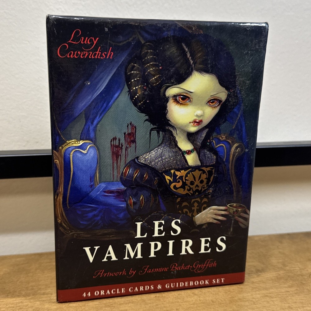 Les Vampires Oracle Cards by Lucy Cavendish Authentic-Complete!