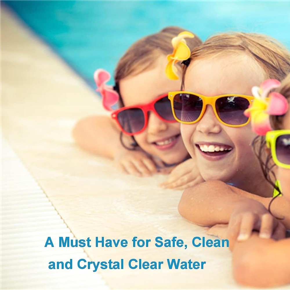 WEBEST Accurate Pool & Spa Test Strips - 7 in 1 Chemical Testing - 100 strips