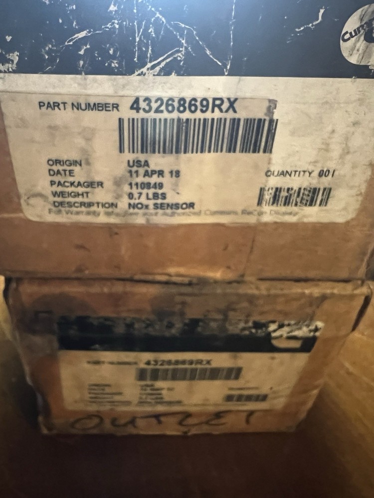 Cummins Sensor,Nitrogen Oxide Part.    #4326869RX