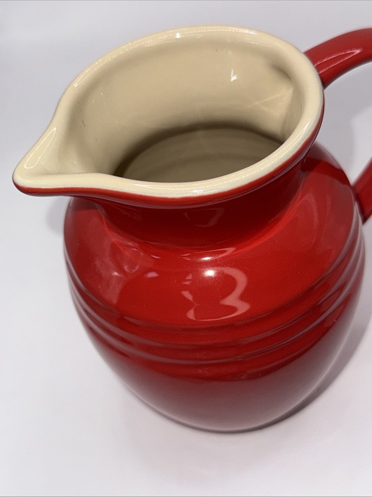 Le Creuset Stoneware Cerise Breakfast Pitcher