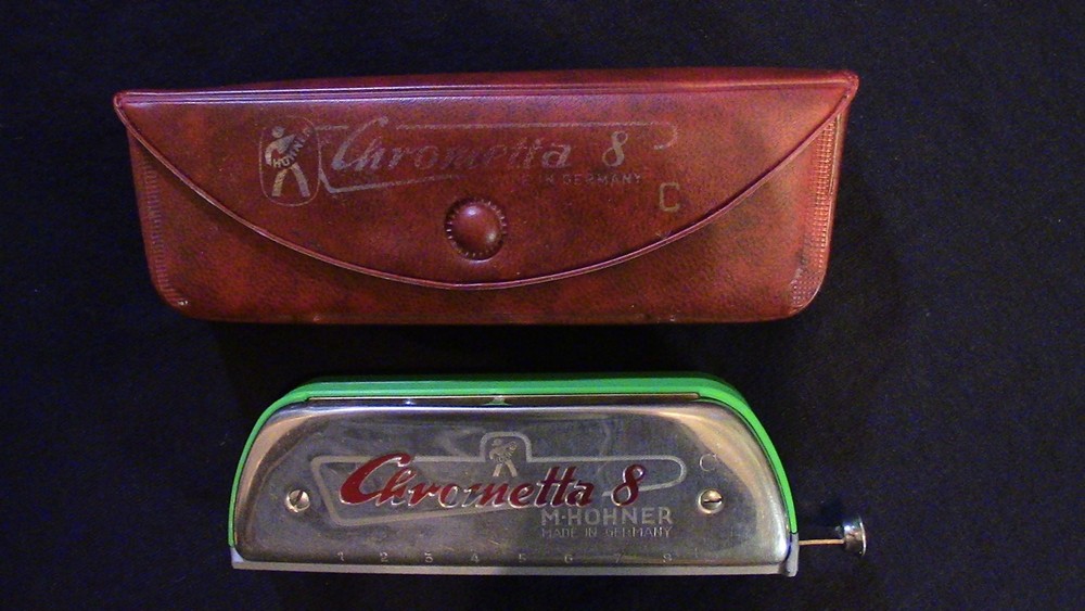 Customized Hohner Chrometta 8 Chromatic Harmonica Key of C