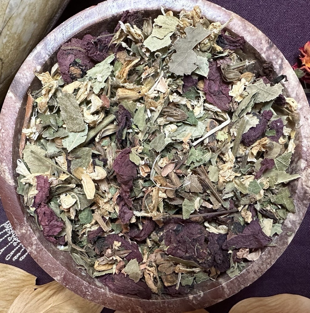 Melinoe Invocation And Offering Herbal Blend, Handmade, Incense, Bath Soak