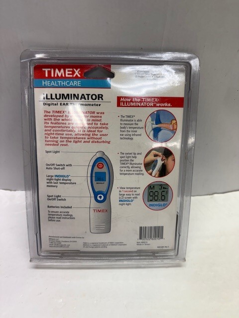 Timex Illuminator Digital Ear Thermometer
