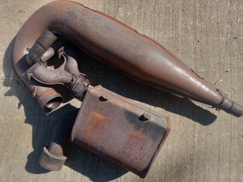 1993 ski doo mxz exhaust