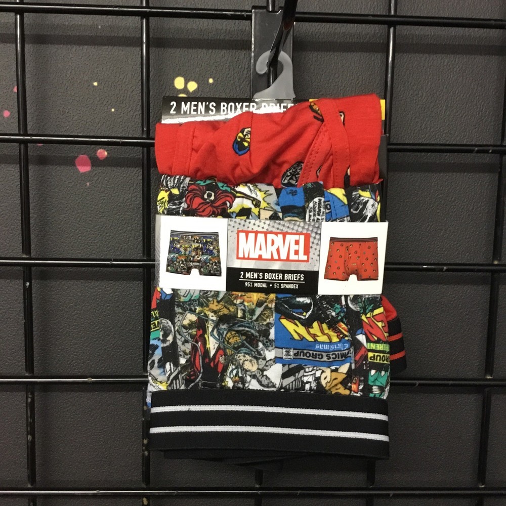Marvel Men's 2 Pack X-Men Boxer Briefs