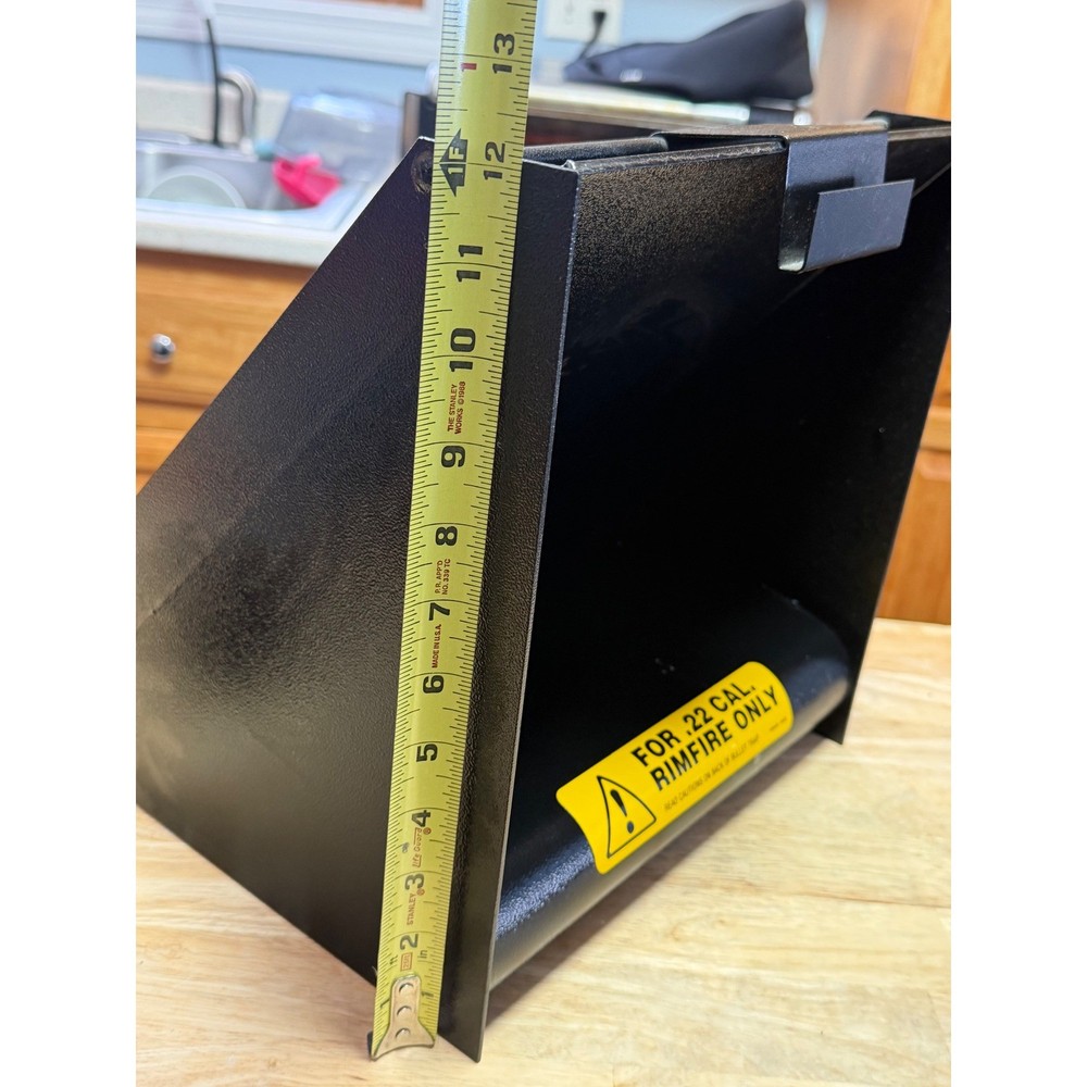 Outers 22 Cal Bullet Trap Rimfire Only Shooting Range Target