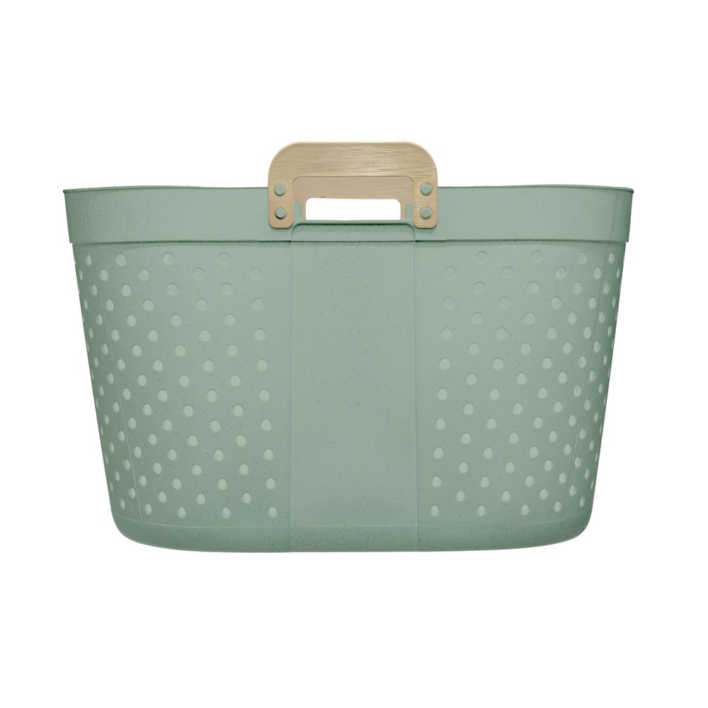 Oval Flex Decorative Basket White Adult