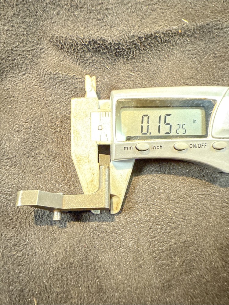 Unbranded Muzzleloader Percussion LOCK HAMMER RELEASE See Pic For Dimensions