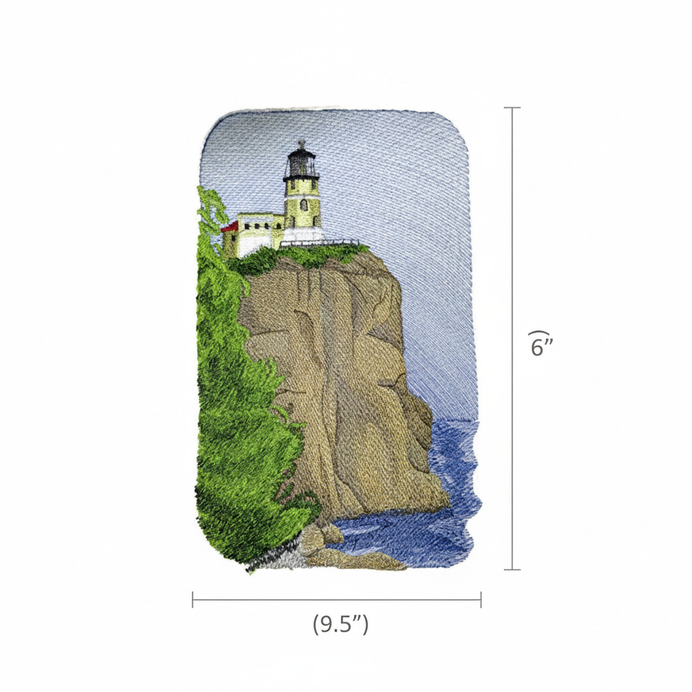 Split Rock Lighthouse Patch | Made in USA