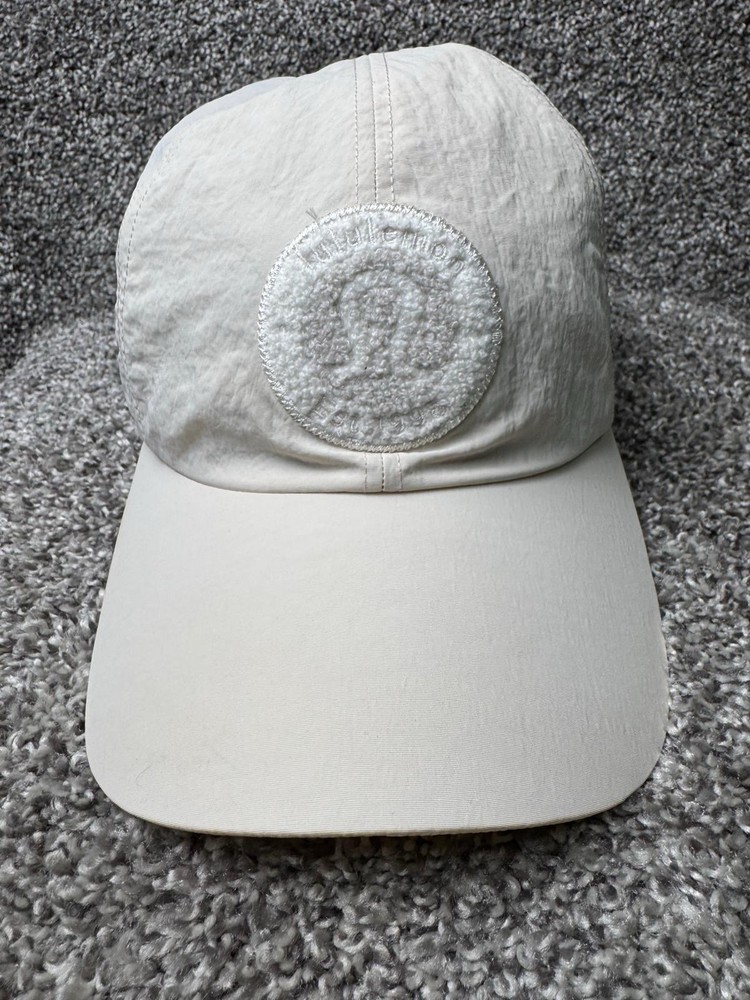 Lululemon Baller Hat Cap Strapback One Size White Adjustable Logo Lightweight