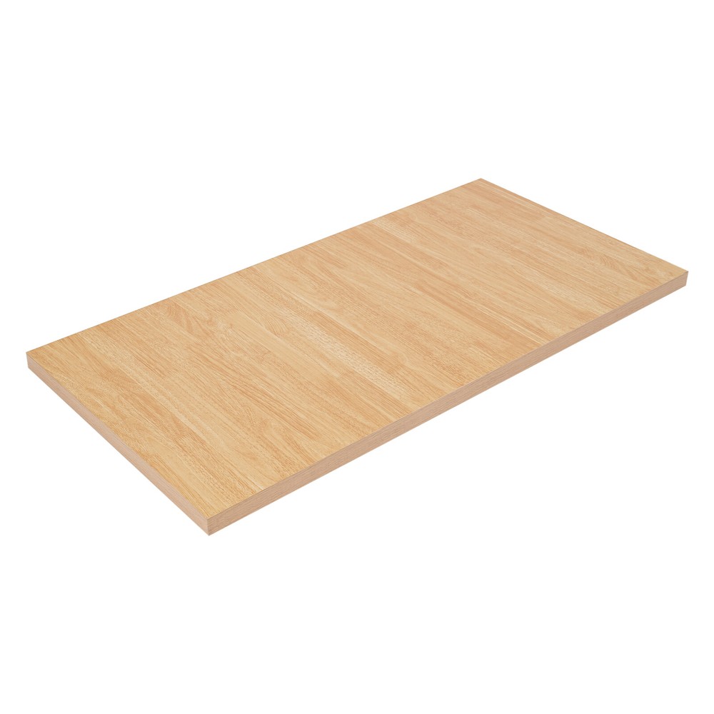 Wood Color 60x120x3.5cm Adjustable Workbenches Tabletop Rectangular Countertop