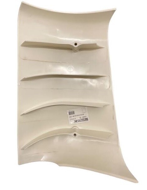 +FITS DAF CF65 (2001-2013) PRIMED OUTER CORNER PANEL DEFLECTOR PASSENGER SIDE LH