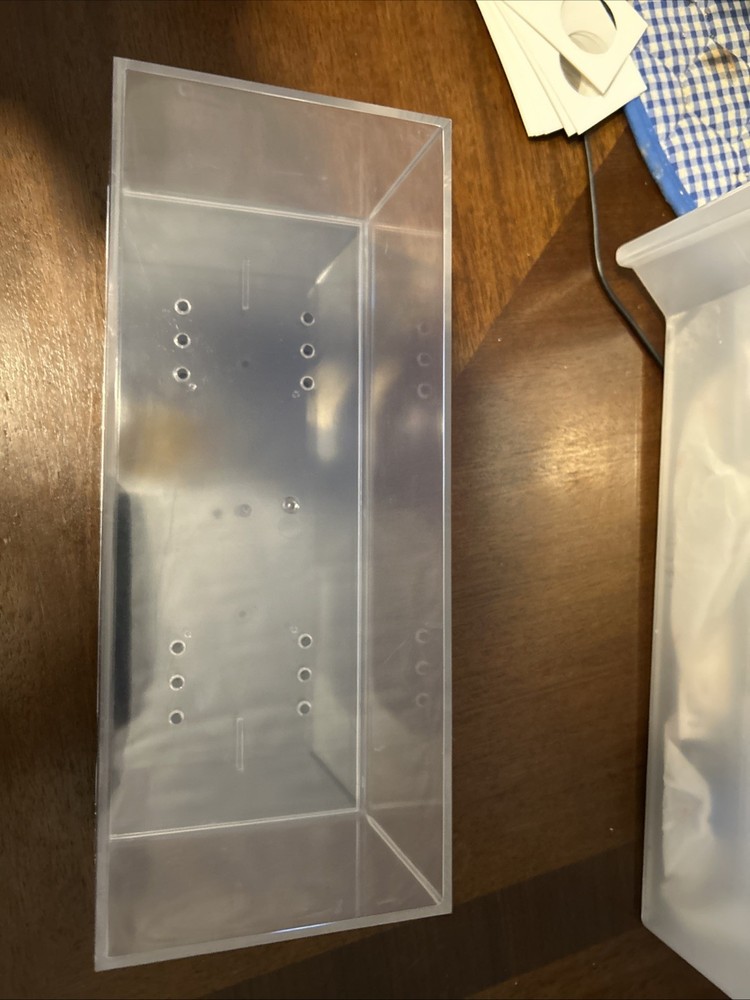 Plastic Display Box 9”l X 4”w X4”h