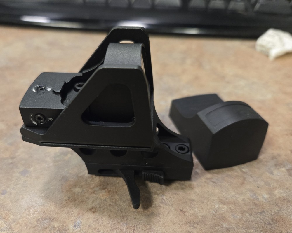 VISM Micro Red Dot Reflex Optic with Quick Release KeyMod Mount VDDABKM