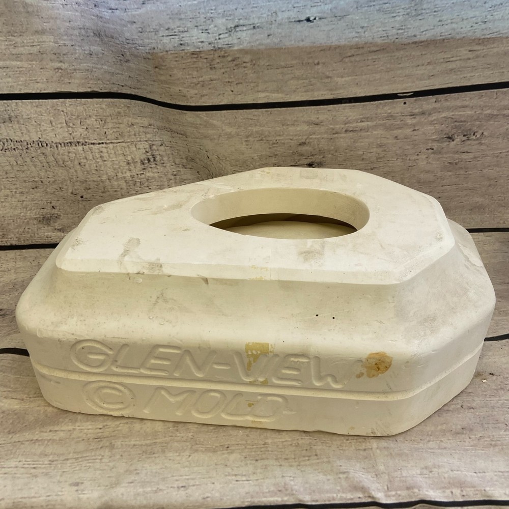 Glenview Ceramic Casting Mold Leaf Shaped Bowl #G-17