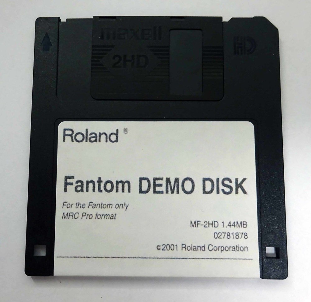 Roland Fantom Demo Disk