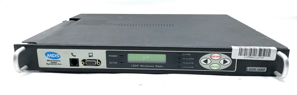 MDS 1400F LEDR Series Digital Microwave Radios Data System IMI-394