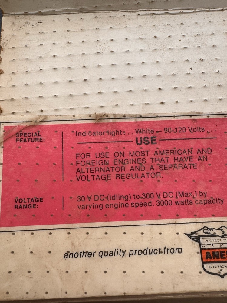 Anes Electronics E-Z Power Converter -110V