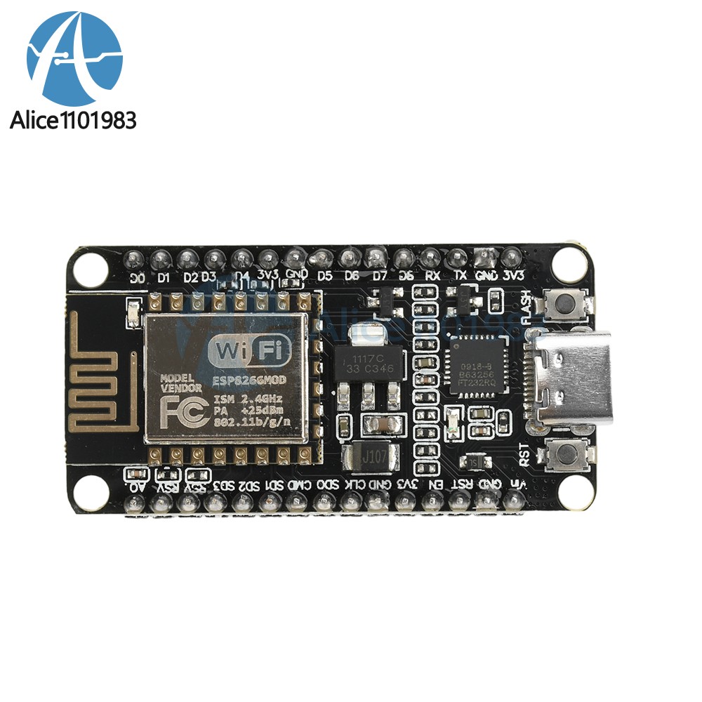 NodeMCU Lua V3 ESP8266 Serial WIFI Module FT232 Development Board TYPE-C