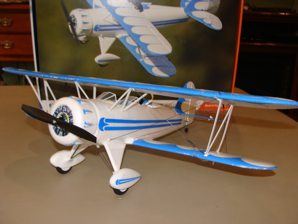 E-flite UMX Waco BL BNF Basic Biplane AS3X® Stabilization RC Airplane EFLU5350