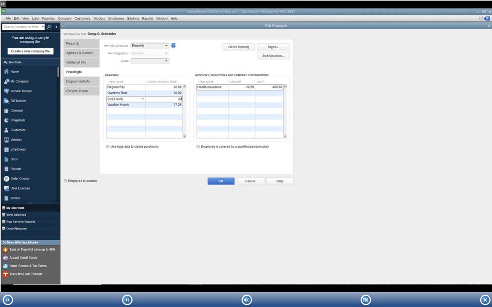 QUICKBOOKS PRO 2021 Training Tutorial DVD & Digital Course 190 Videos 7.5 Hours