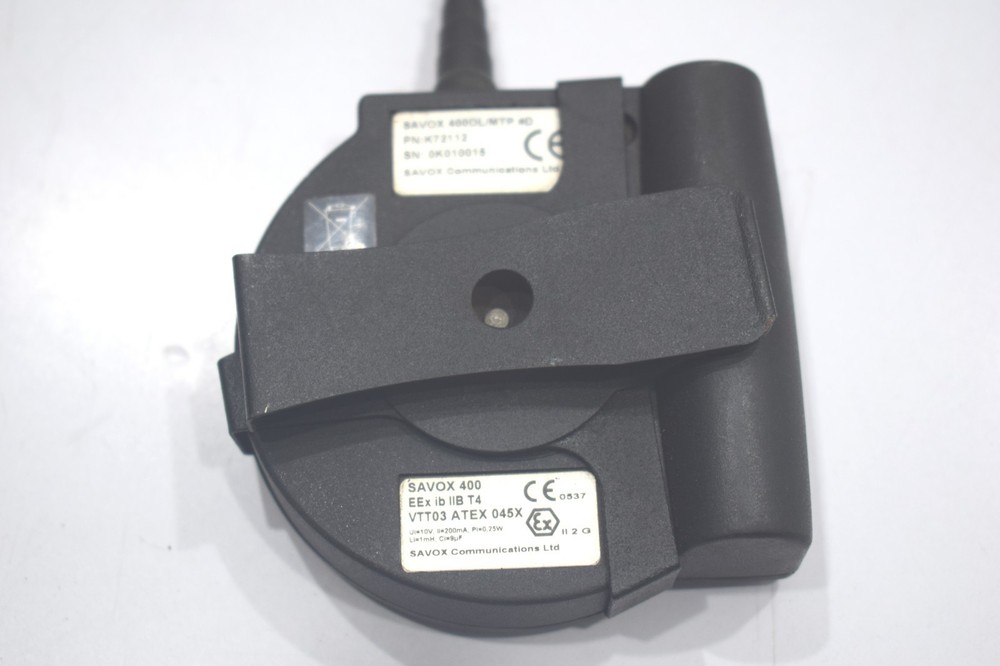Drager SAVOX 400 Com-Control Interface PTT Push-To-Talk Unit 3345