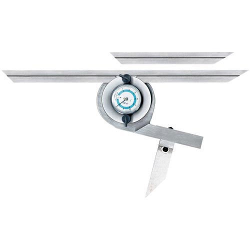 Fowler Universal Dial Protractor with 6" 12" Blades