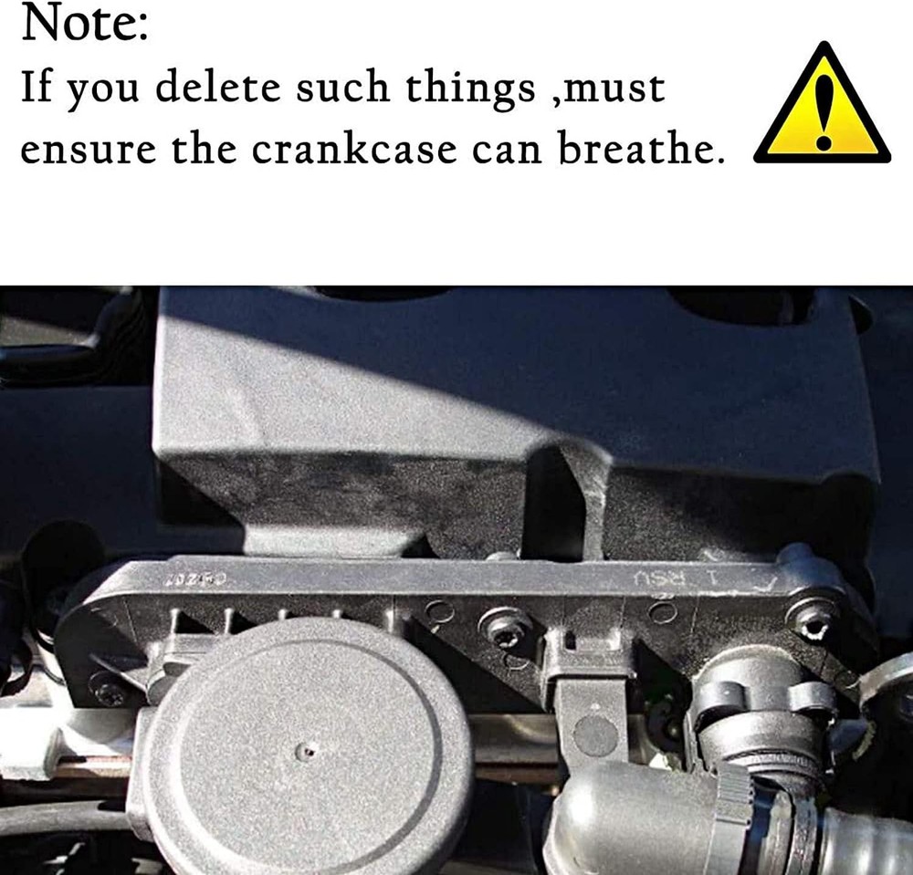 PCV Adapter FSI Torque Solution Billet with Boost Cap Kit Compatible with VW/...