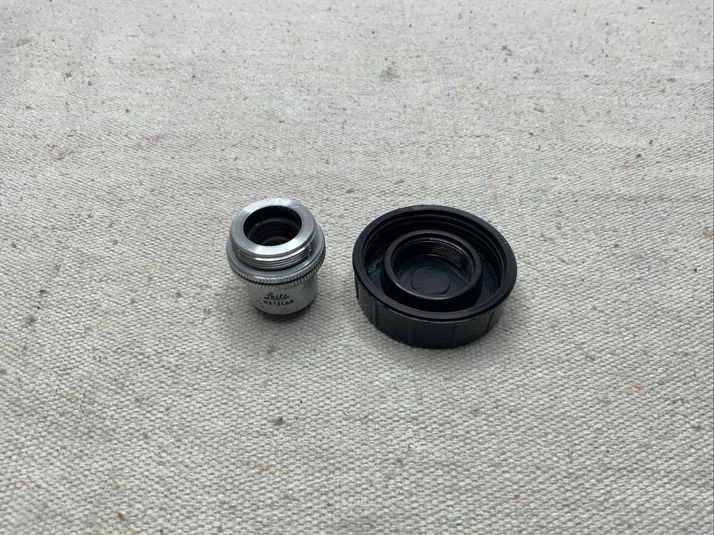 Leitz Wetzlar Microscope Objective 170/- Germany 6/0.18