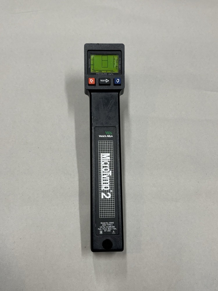 Welch Allyn 23640 MicroTymp 2 Tympanometer Handle NO BATTERY UNTESTED
